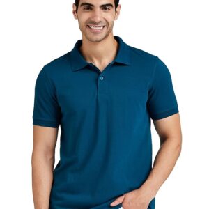 Styleforge Brand – Symbol Men’s Cotton Rich Solid Polo Tshirt | Collar Tshirts | Half Sleeves | Plain-Regular Fit (Available in Plus Sizes)